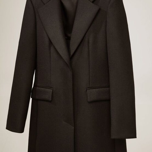 Zara Woman Studio black wool coat, limited edition, XS-S