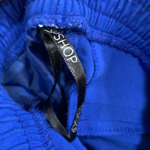Top Shop women's tracksuit pants used, size 36, blue