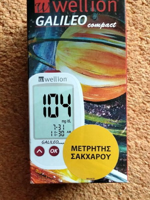 Wellion Galileo Compact blood glucose meter new, sealed