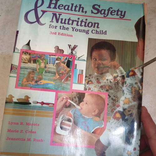 Health Safety Nutrition book used, English, 1980s edition