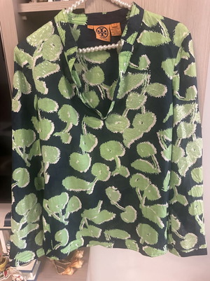 Πουκάμισο Tory Burch σαν καινούργιο, πολύχρωμο, S/M, βαμβακερό, με παγιέτες