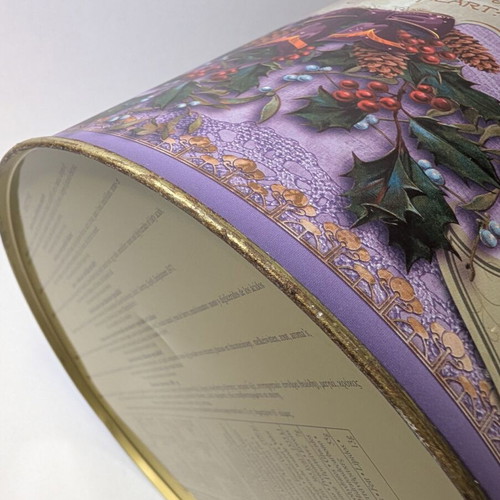 Metal storage box used 19.5x22cm