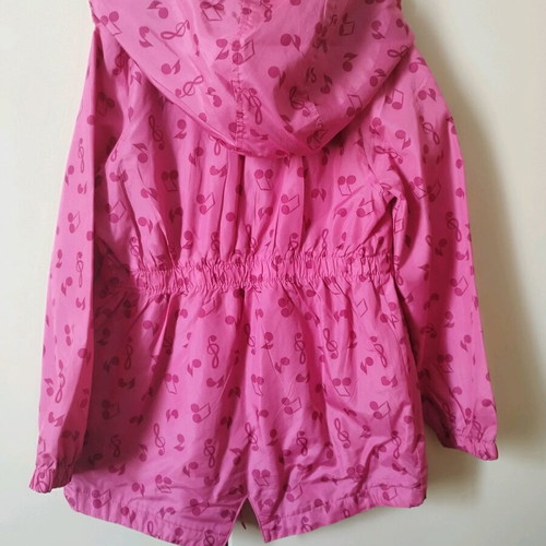 Little kids pink jacket like new, size 128 for 7-8 years