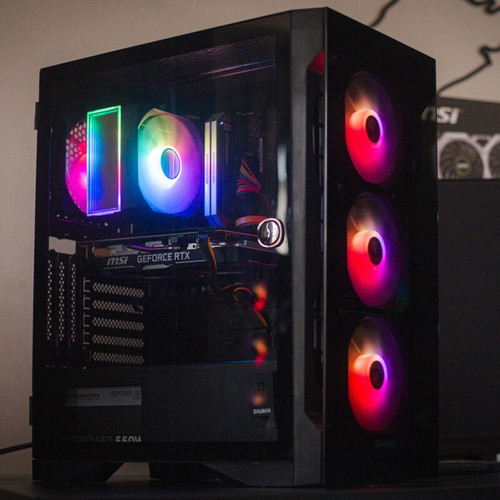 Gaming PC RTX 2060 SUPER 8GB, i7, 16GB RAM, 250GB SSD + 1TB HDD, aRGB