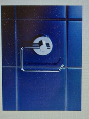Toilet Paper Holder Vacuum-Loc® New, Chrome Steel
