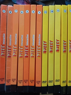 Παιδικά εκπαιδευτικά DVD Muzzy Interactive και BBC Muzzy Multilingual σαν καινούργια, 20 τεύχη