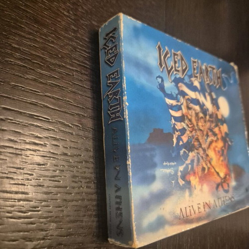 Iced Earth Live In Athens 3 CD box set used