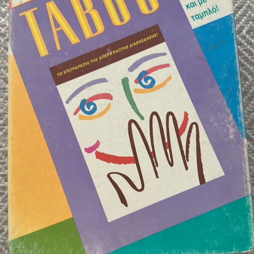 Taboo used, classic board game