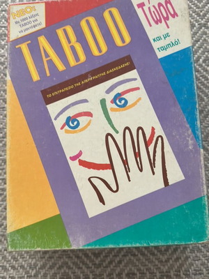Taboo used, classic board game