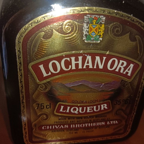 Lochan Ora Liqueur Chivas Brothers 75cl 35% sealed, like new