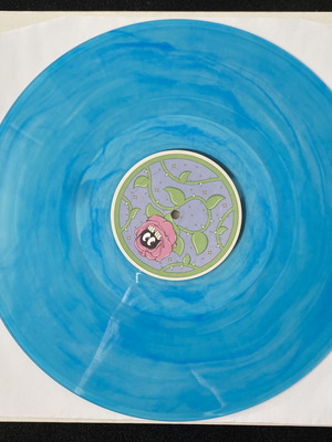Adam BFD Rose EP vinyl record used, blue marble house 12"