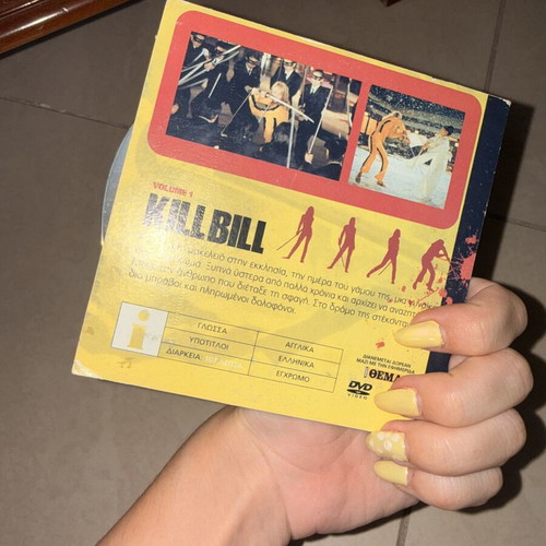 Kill Bill DVD new, action fantasy with subtitles
