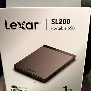 Lexar SL200 Portable USB 3.1 Εξωτερικός SSD 1TB 2.5" (Καινουριος)