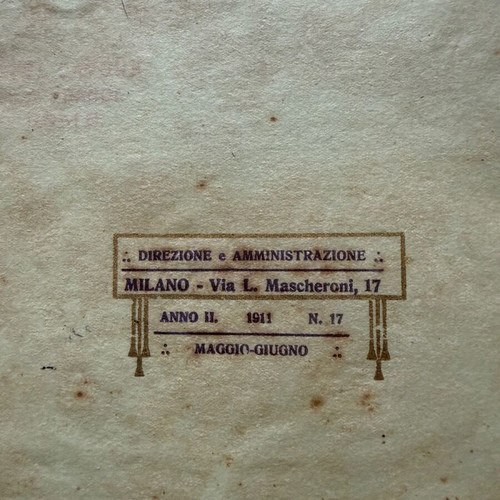 La Cronaca d'Oro 4 used Italian magazines from 1920s