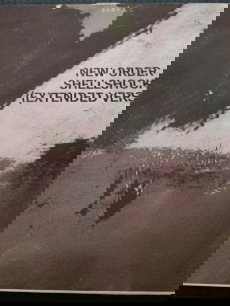 New Order - Shellshock (Extended Version) 12" single