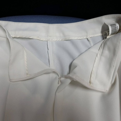 Zara white women's pants like new, size 44