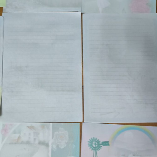 Letter sets used, pack of ten