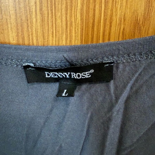 Denny Rose blouse like new, size L, gray