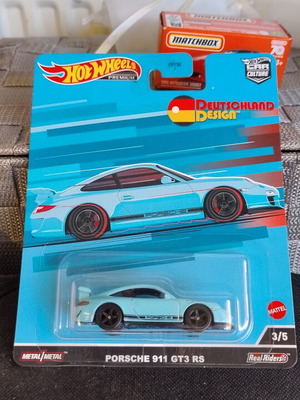 Hot Wheels Porsche 911 GT3 RS καινούργιο, Deutschland Design Series