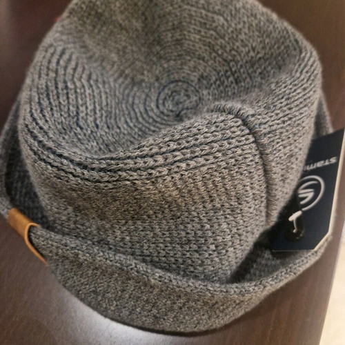 Stamion gray beanie new one size women's