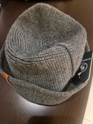 Stamion gray beanie new one size women's