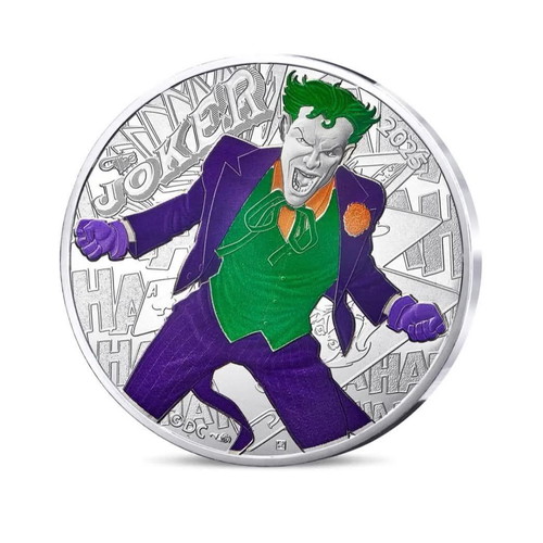 Silver Joker 10 Euro Coin new