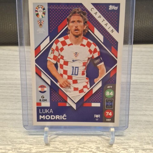 Topps UEFA EURO Match Attax Lidl 2024 Luka Modric new