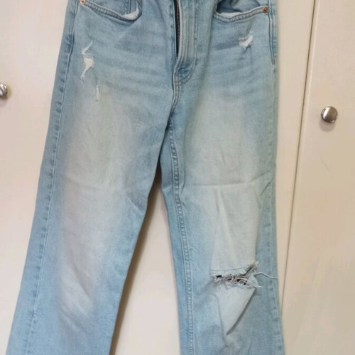 Straight jeans H&M like new, blue, size XXS