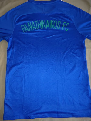 Panathinaikos Player Issue training shirt used, Nike, size Large