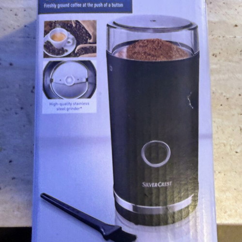 SilverCrest SKMS 180 A1 Electric Coffee Grinder new