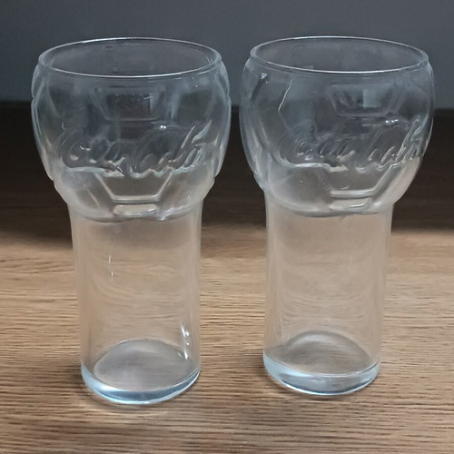 Coca Cola Glasses pack of 2, new