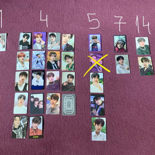 Stray Kids Seungmin official photocards