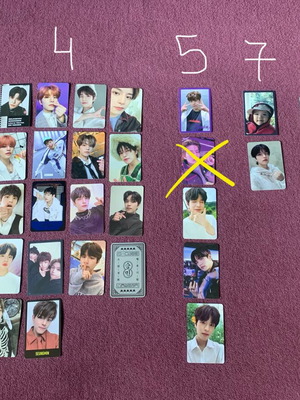 Stray Kids Seungmin official photocards