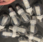 LED light bulbs, pack of 10, plastic
