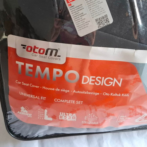 Otom Tempo Design Car Seat Covers Universal Fit Full Set 11pcs New