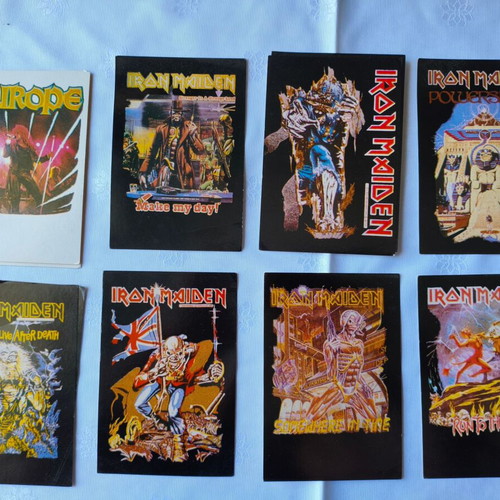 Λοτ 8 κάρτες Heavy metal καινούργιο