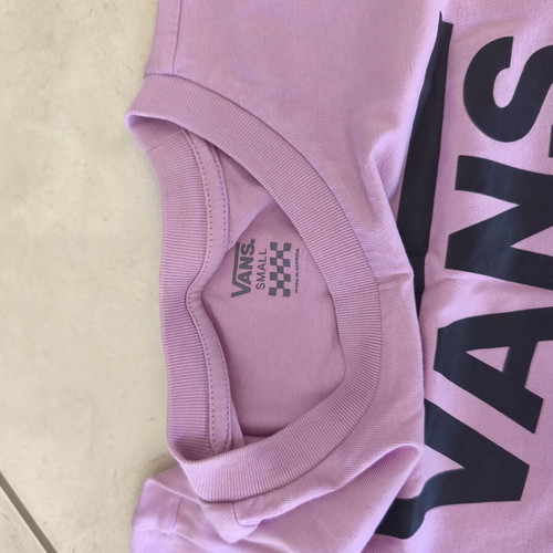Vans T-shirt like new, pink with logo