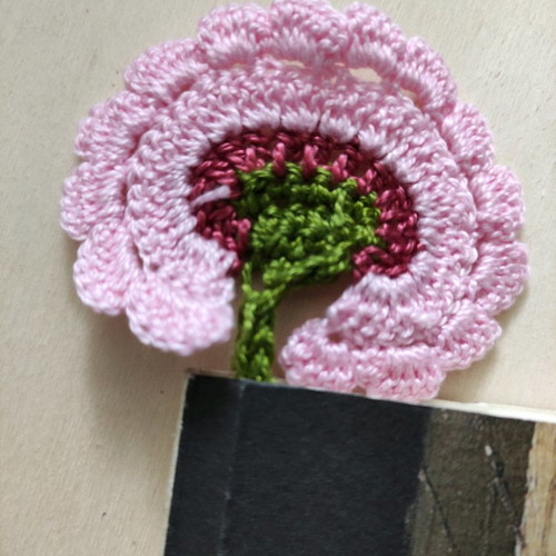 Crocheted bookmark new