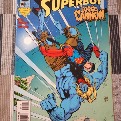 Superboy #16 comic book used, 1995 edition