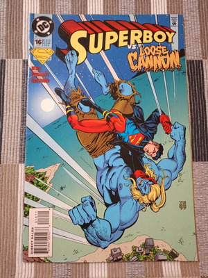 Superboy #16 comic book used, 1995 edition