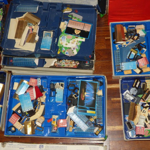 MB Hotel board games used, pack of 7 for spare parts