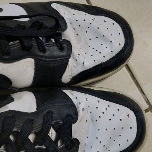 Nike Panda High women's shoes size 41 used, black and white