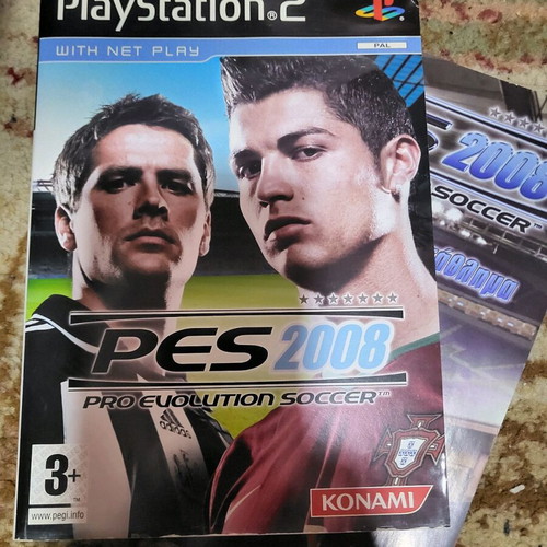 Football covers for Ps2 used with manuals, pack