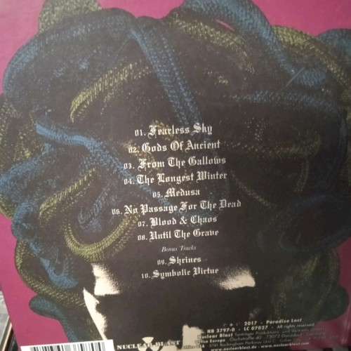 Paradise Lost Medusa deluxe cd
