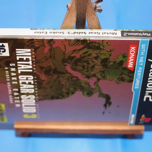 Metal Gear Solid 3 Snake Eater Limited Edition PS2 Steelbook like new