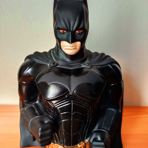 Batman The Dark Knight Piggy Bank Figure 2005 like new