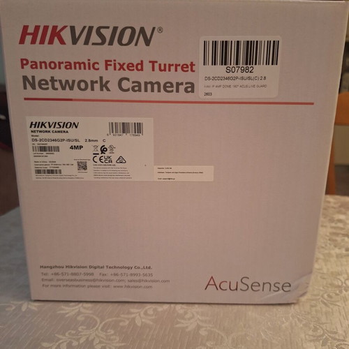 Hikvision DS-2CD2346G2P-ISU/SL camera new sealed