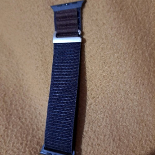 Apple Watch Strap 44mm - 49mm Alpine Loop Type Blue Two-Tone New
