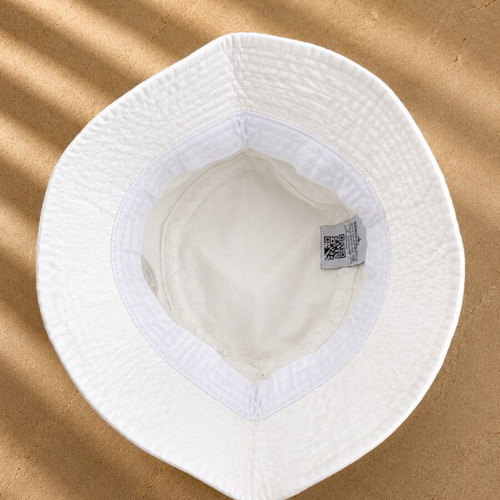 Stone Island bucket hat white, new