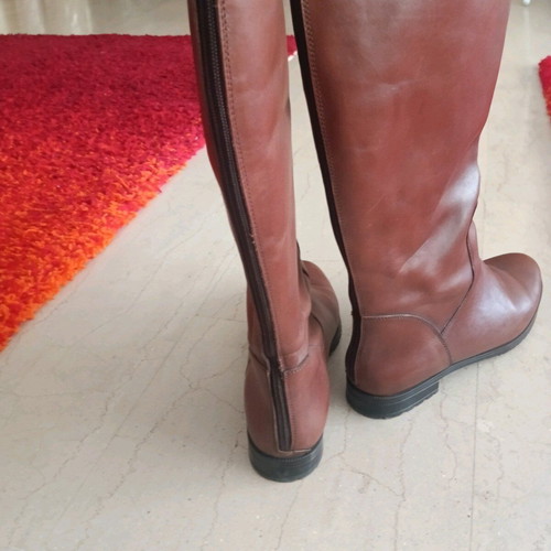 A.L.E. Italian Leather Women's Boots like new, brown